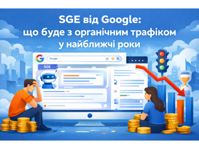 SGE от Google: что будет с органическим трафиком в ближайшие годы