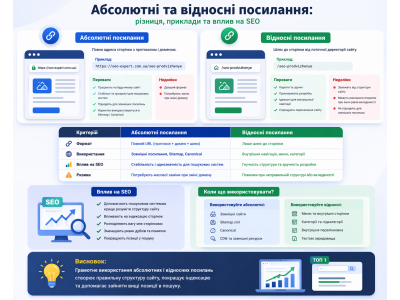 Абсолютные и относительные ссылки: что это и как они работают