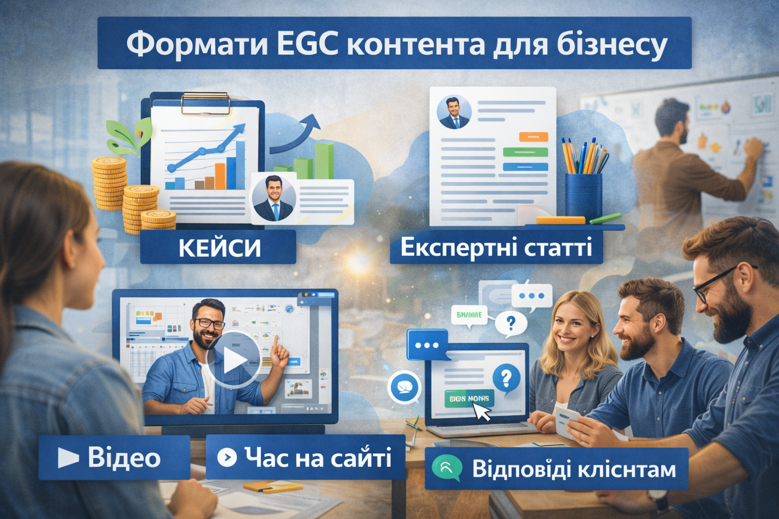 Форматы EGC контента для бизнеса