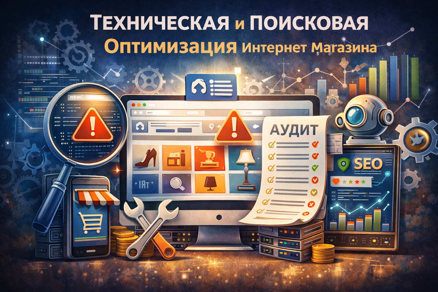 Техническая и поисковая оптимизация интернет магазина