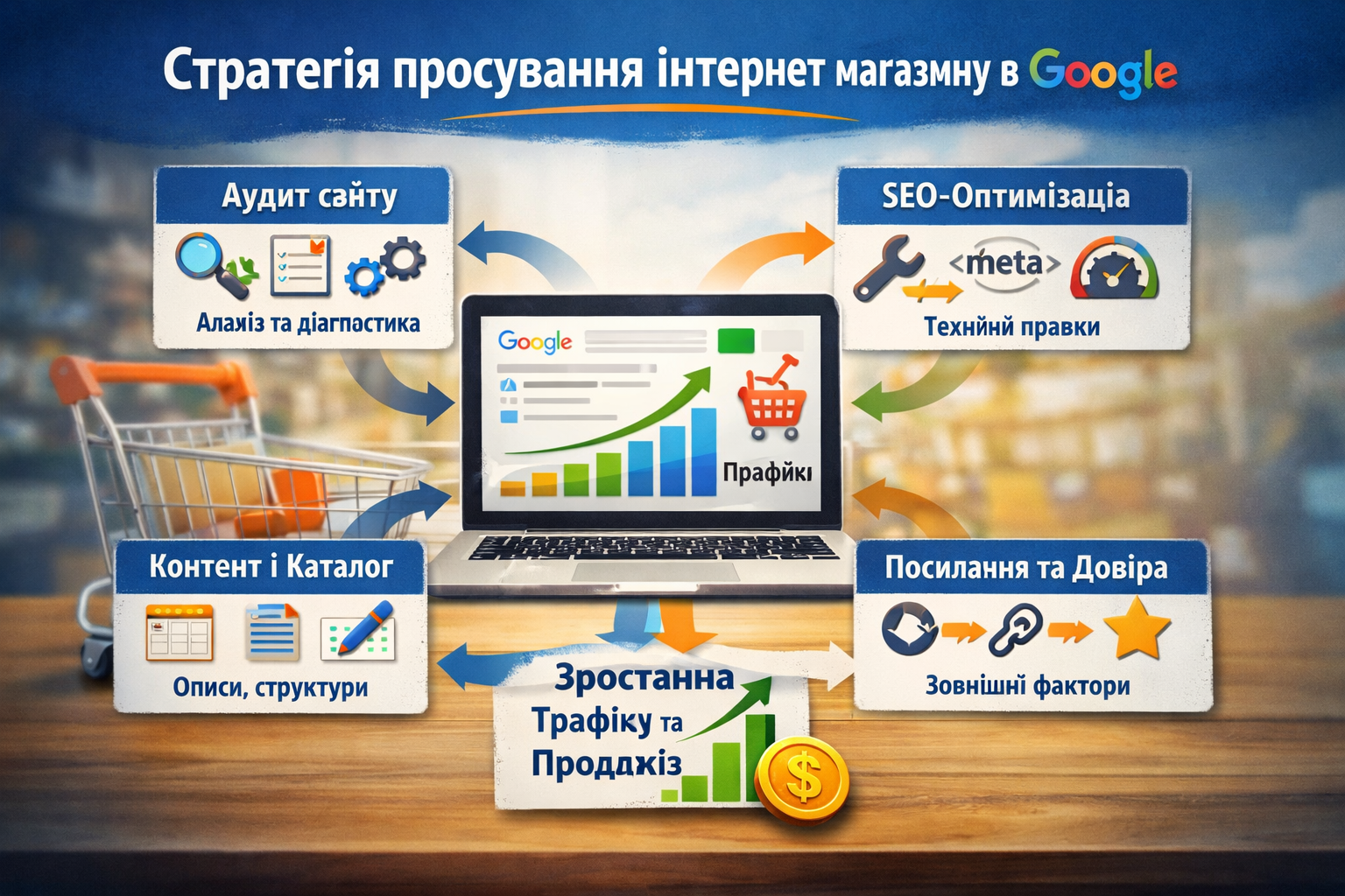 Стратегія просування інтернет магазину в Google